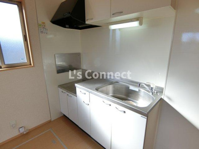 【キッチン】 | ディアコートＣ | ２口ガスコンロ設置可能なキッチン。