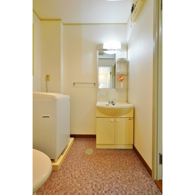 青木ビル(今川町)の洗面所|洗面化粧台