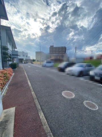 サンガーデン椎木A棟の駐車場