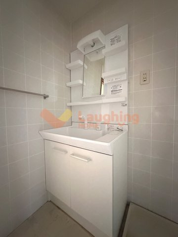 アークアムールⅠA棟の洗面所|忙しい朝には欠かせない洗面所です