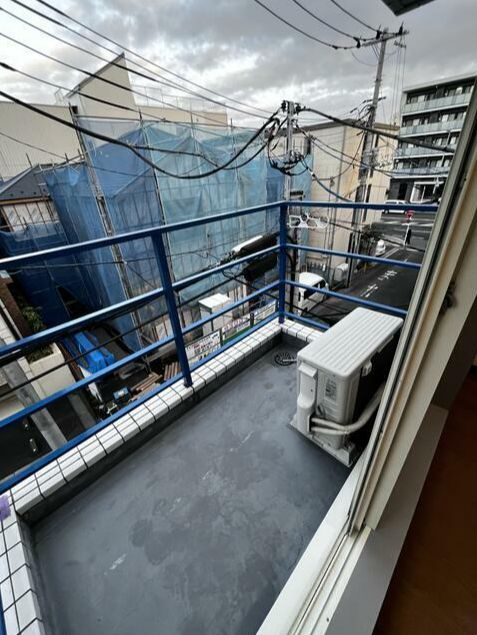 さいたま市浦和区東高砂町の賃貸マンションのバルコニー