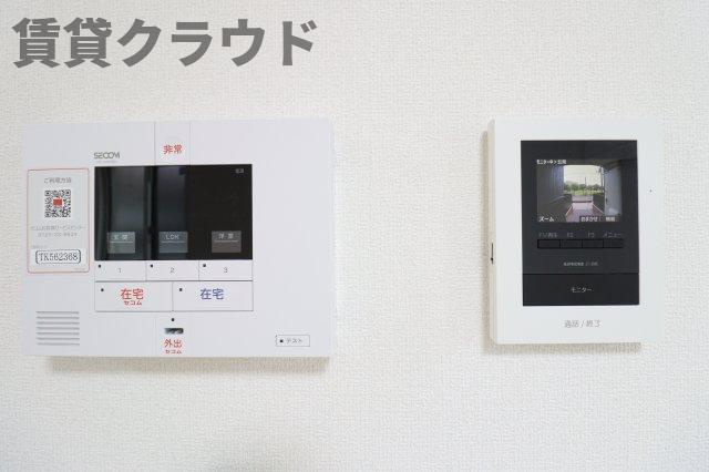 セイコーハイツのセキュリティ|TVモニターホン付きでセキュリティ面も安心！