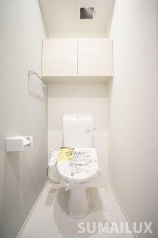 熊本市東区保田窪本町のアパートのトイレ