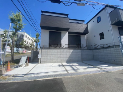 【外観】 | 神戸市須磨区白川台6丁目　新築戸建1号棟　仲介手数料無料！ | 須磨区白川台6　新築1号棟　仲介手数料無料！