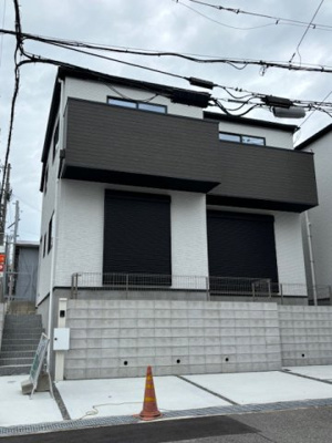 【外観】 | 神戸市須磨区白川台6丁目　新築戸建1号棟　仲介手数料無料！ | 外観です