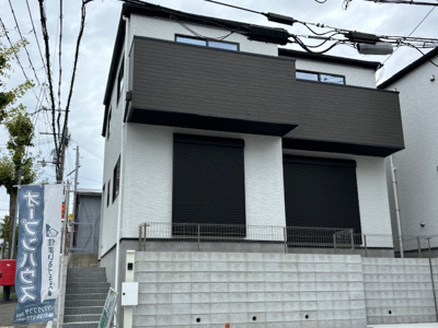 【外観】 | 神戸市須磨区白川台6丁目　新築戸建1号棟　仲介手数料無料！ | 外観は落ち着いています