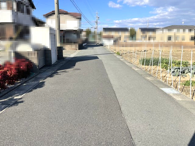 【前面道路含む現地写真】の画像