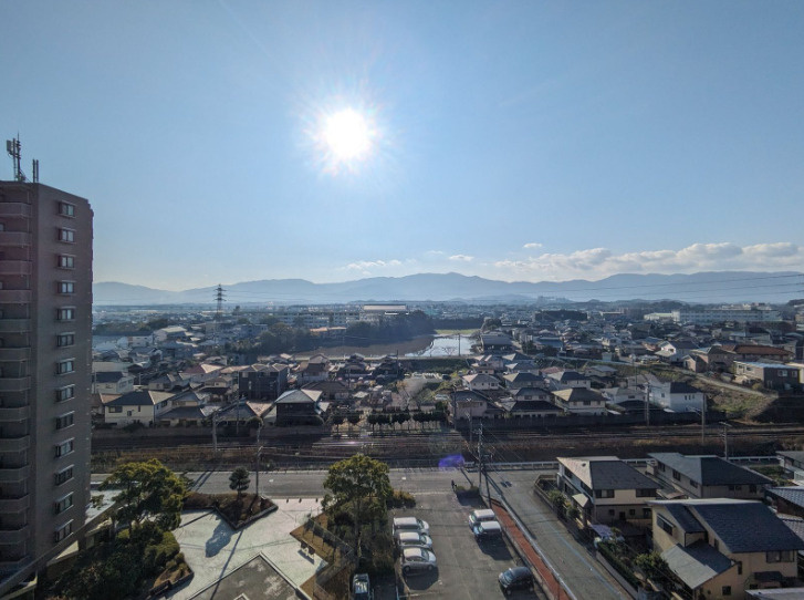 サーパスシティ前原参番館の展望