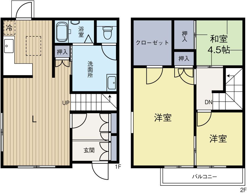 フレグランスの間取り