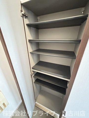 河原サンハイツBの収納