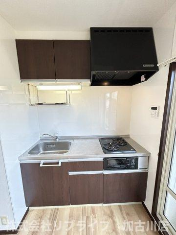 河原サンハイツBのキッチン