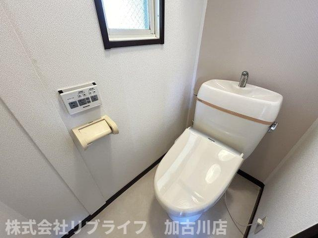 河原サンハイツBのトイレ