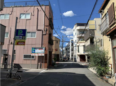 【前面道路含む現地写真】 | 北区長柄中３丁目売土地