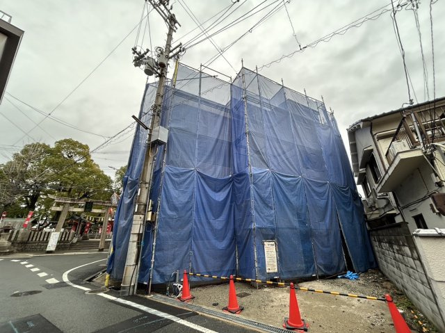 東大阪市衣摺１丁目のアパートの外観
