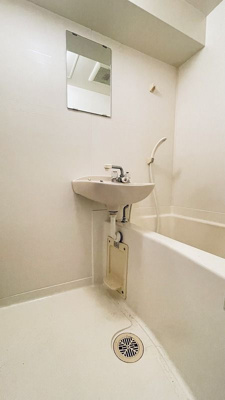 【洗面所】 | レオーネ城南 | 別号室の写真になります。現況優先。