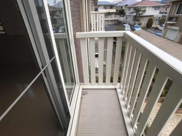 トップⅦのバルコニー