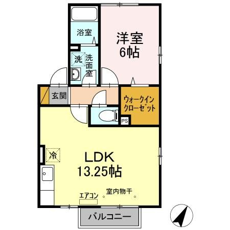 トップⅦの間取り