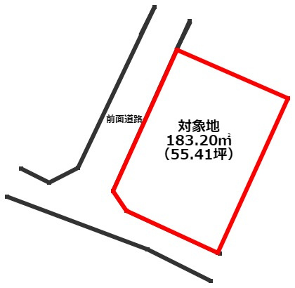 【土地図】 | 宇土市住吉町 | ☆土地図☆　※簡略図のため現況優先