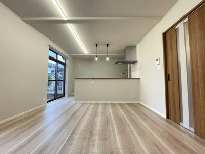 【居間・リビング】 | 合志市豊岡すずかけ台リフォーム戸建