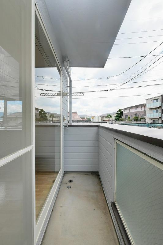 サファイアハイツのバルコニー|サファイアハイツ201号室