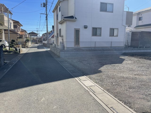 リーブルガーデン．Ｓ　深谷上野台第20　の前面道路含む現地写真|現地前面道路（2024年01月26日）撮影