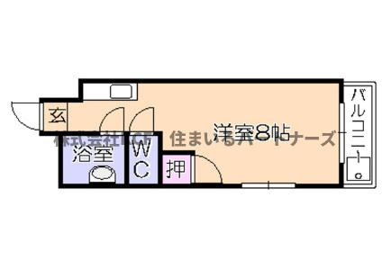 コーポラスKの間取り