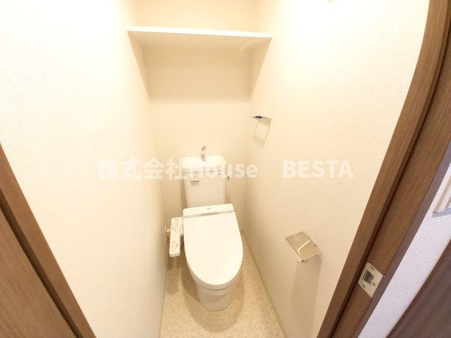 プレサンスKOBEシフォンのトイレ