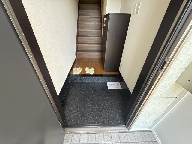 サンタピアの玄関