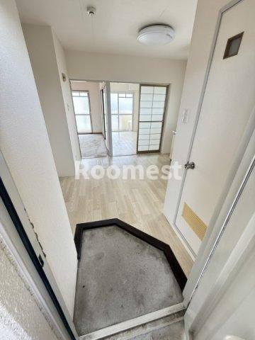 ハイツ桑の木の玄関|落ち着いた玄関です