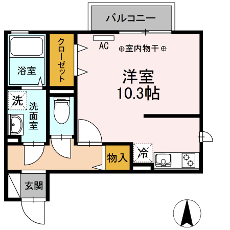 グレイスハイムの間取り