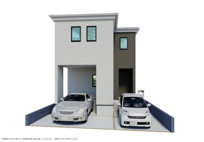 【外観パース】 | リーブルガーデン松伏町松伏4期