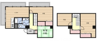 【間取り】 | AURORA COURT 北野