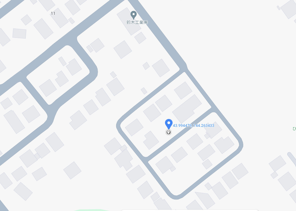網走市字潮見143番20土地の地図
