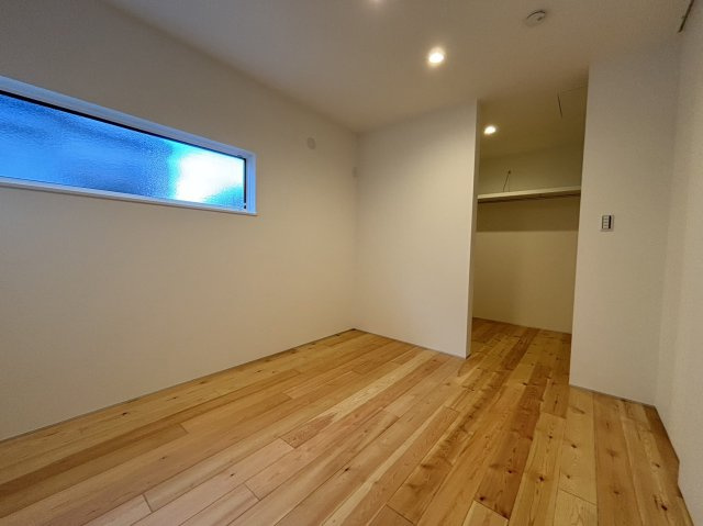 八幡市八幡三反長  新築未入居　　の寝室|落ち着いて過ごせるお部屋なので、寝室にいかがでしょうか