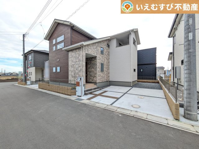 熊谷市末広第3期の前面道路含む現地写真|前面道路含む現地写真です