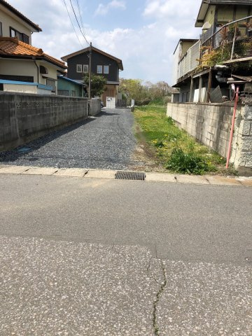 小山市中久喜の外観|進入路