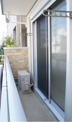 【バルコニー】 | リブリ・エルミタージュ | ※同物件・同タイプの写真です。