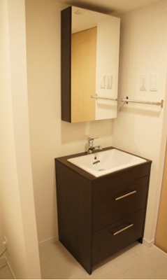 【洗面所】 | リブリ・エルミタージュ | ※同物件・同タイプの写真です。