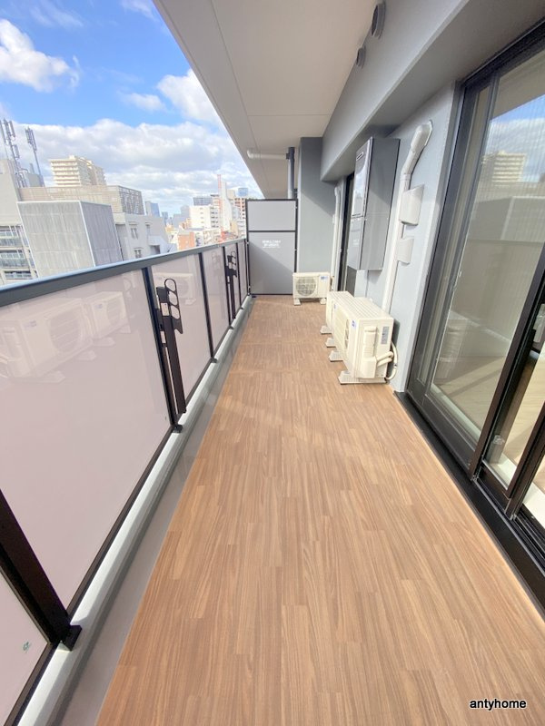CREST COURT DOSHINのバルコニー