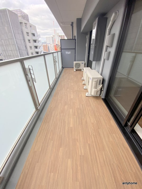 CREST COURT DOSHINのバルコニー