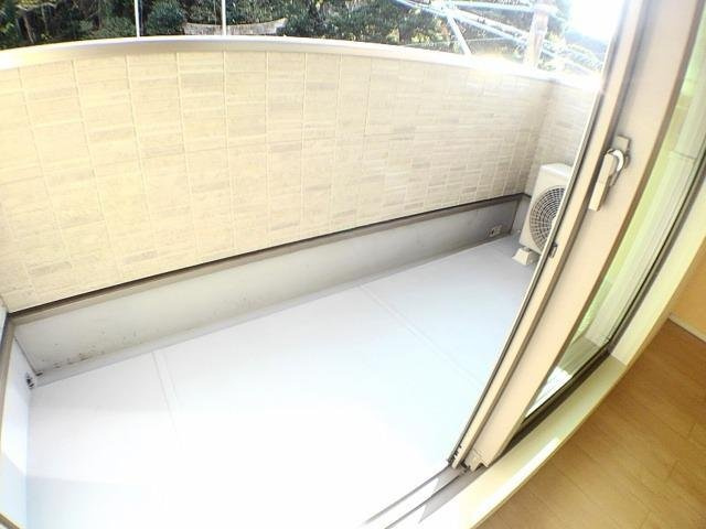 ヴィラウィスタリア宗像Ⅰのバルコニー|広々としたバルコニーです