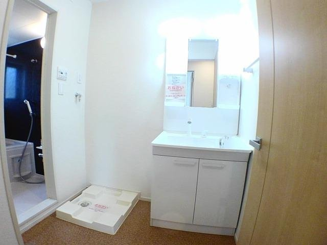 ヴィラウィスタリア宗像Ⅰの洗面所|洗面所です