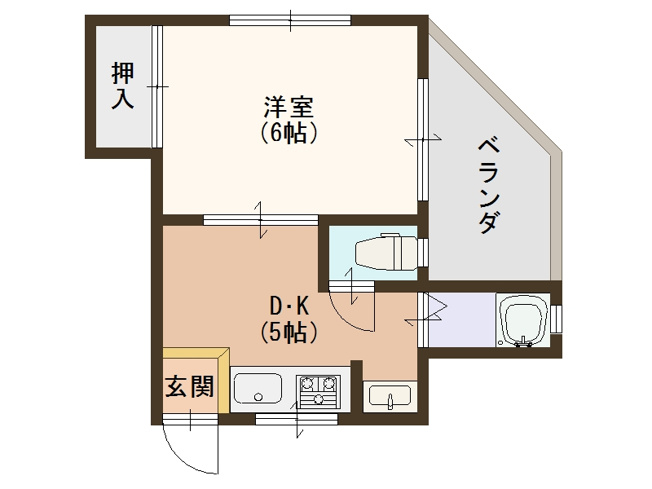 【間取り】 | ミサキハイツ