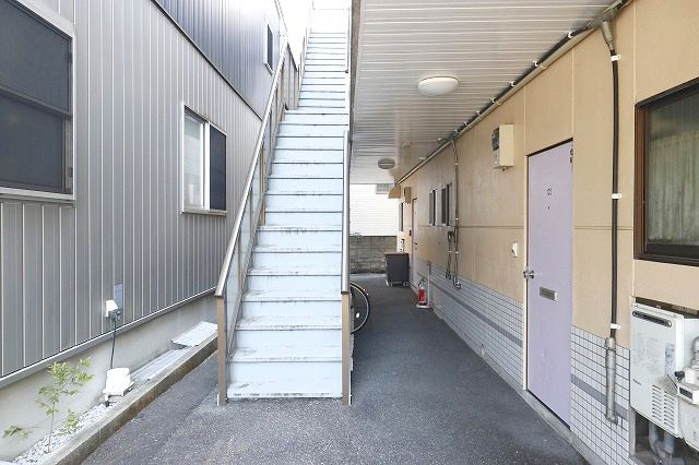 MYハイツのエントランス|落ち着いたエントランスです