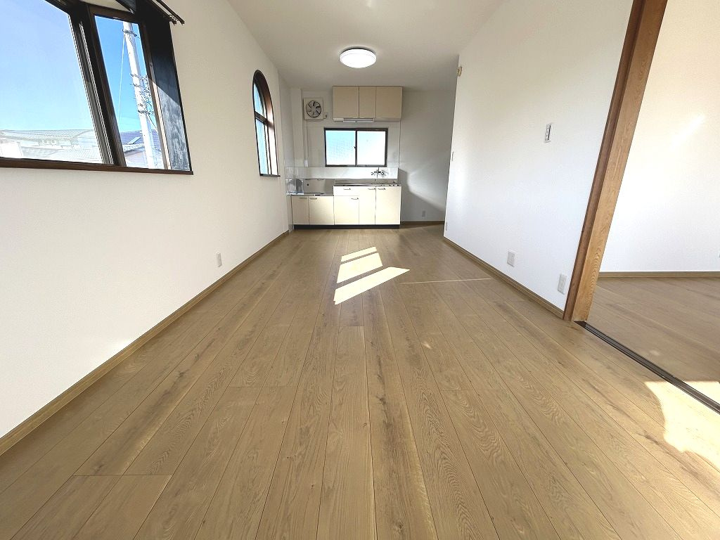 MYハイツの居間・リビング|ゆったりとした居間です