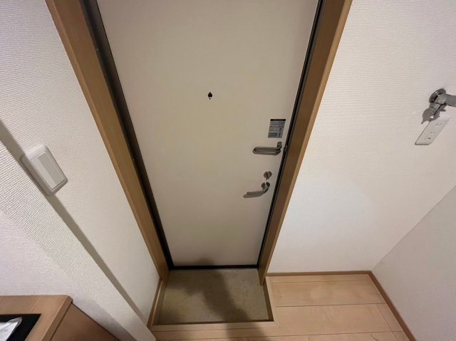 プレミアリラガーデンの玄関