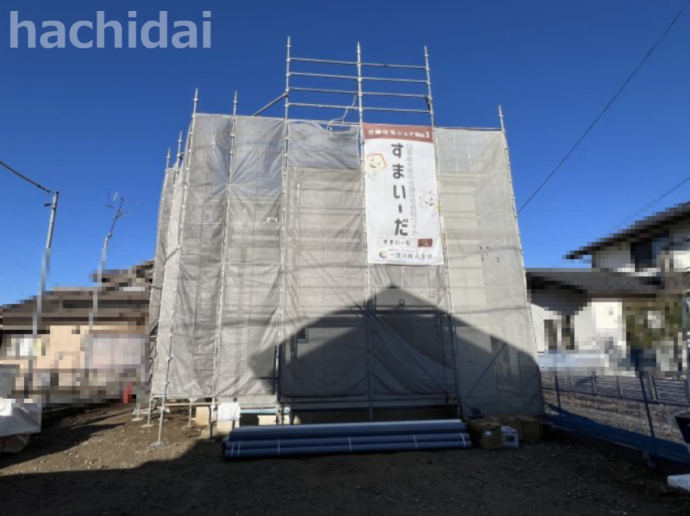 碧南市山神町第2新築戸建　1号棟の外観|碧南市山神町第2新築戸建2号棟写真です。2024年2月撮影