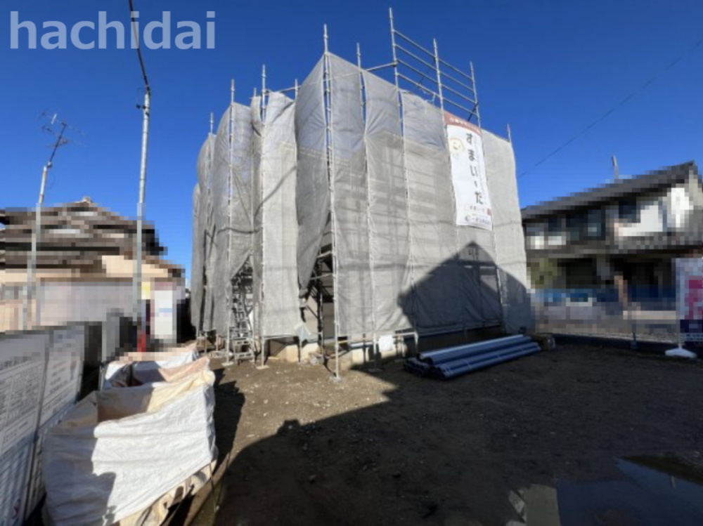 碧南市山神町第2新築戸建　1号棟の外観|碧南市山神町第2新築戸建2号棟写真です。2024年2月撮影