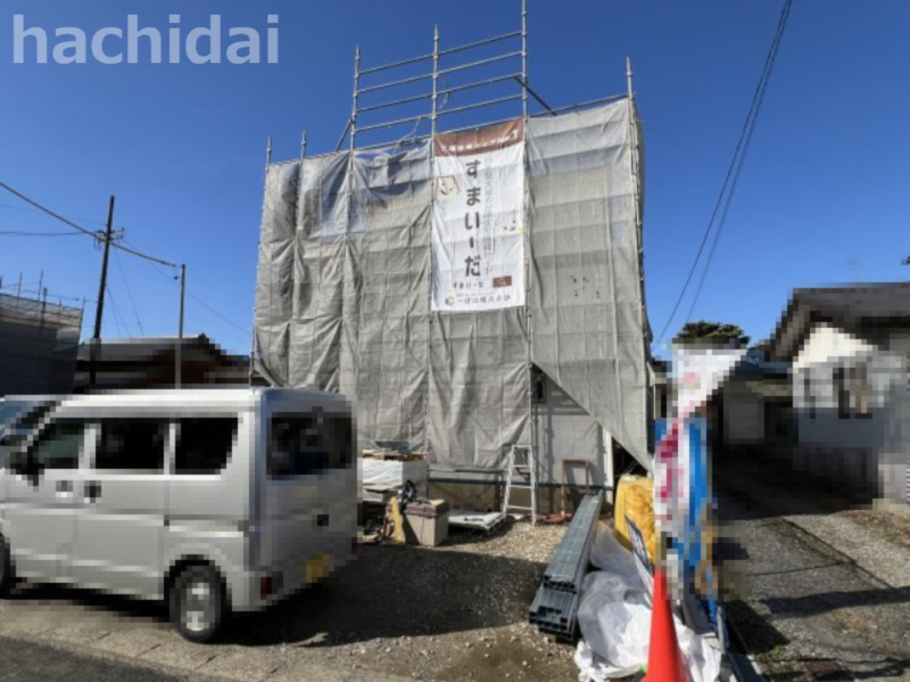 碧南市山神町第2新築戸建　1号棟の外観|碧南市山神町第2新築戸建2号棟写真です。2024年1月撮影