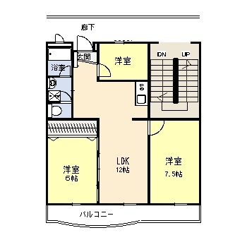 グラン松葉の間取り